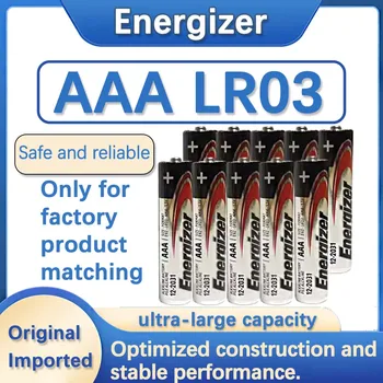 20PCS Energizer Batteri LR03 1,5 НА Батерията AAA Алкална Суха Батерия E92 AM4 1,5 Волта 3A Batteria за Радио играчки et