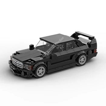 323 БР. MOC Speed Champions Супер Спортен Автомобил Градска Модел Автомобил градивните елементи на Технологични Тухли САМ Творческа Монтаж на Детски Играчки Подарък