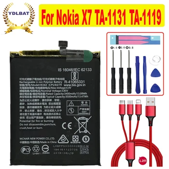 3500 mah HE363 Батерия за мобилен телефон Nokia X7 TA-1131 TA-1119/Nokia 8.1 TA-1119 TA-1128 HE 363 Bateria