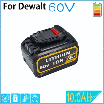 Dewalt 60V 10.0 AH MAX Взаимозаменяеми Батерия Dewalt 20V DCB606 DCB609 DCB205 DCB204 DCB206 Електроинструменти с Литиево-Йонна Батерия