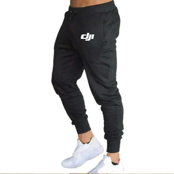 Dji Professional Pilot Print 2023 Пролет и есен, нови спортни панталони за бягане, мъжки спортни панталони за джогинг, Памучни панталони за джогинг, панталони
