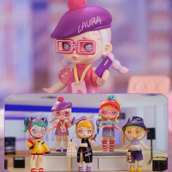 Kawaii Laura Моден законодател на модата Космическа капсула серия Blind Mystery Box Box Играчки Кукли Аниме фигурки украса Коледен подарък