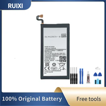 RUIXI Оригинална Батерия 3000 ма EB-BG930ABE Батерия За Samsung Galaxy S7 SM-G930F EB-BG930ABE + Безплатни инструменти RUIXI Оригинална Батерия
