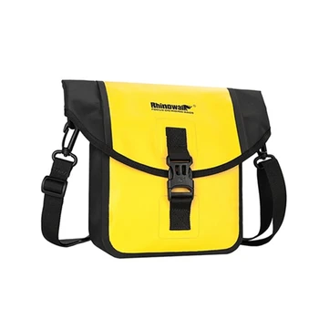 Rhinowalk, 1 бр., водоустойчива чанта на рамката, богат на функции Преносим чанта на рамото, Мотор, жълт