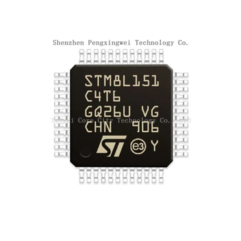 STM STM8 STM8L STM8L151 C4T6 STM8L151C4T6 В присъствието на 100% Оригинален Нов микроконтролер LQFP-48 (MCU/MPU/SOC) CPU