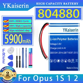 YKaiserin Батерия 804880 5900 ма За Opus 1S 1/2 За Opus1 Opus2 Digital Bateria