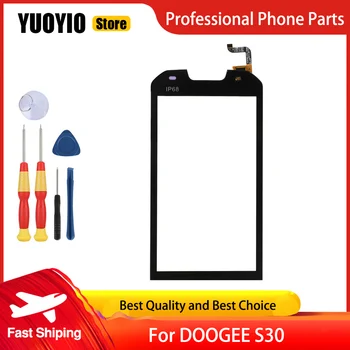 YUOYIO Нов Оригинален Сензорен Екран За телефон DOOGEE S30 Резервна Част Дигитайзер, Разглобява се Раздават Безплатни Инструменти