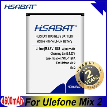 Батерия HSABAT Mix 2 4600 mah за Ulefone Mix 2 Mix2 5,7-инчов батерии MTK6737
