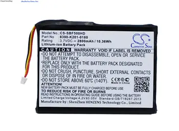 Батерия OrangeYu 2800 ма 8390-K201-0180 за Seagate GoFlex Satellite Mobile Wirele, STBF500100, STBF500101
