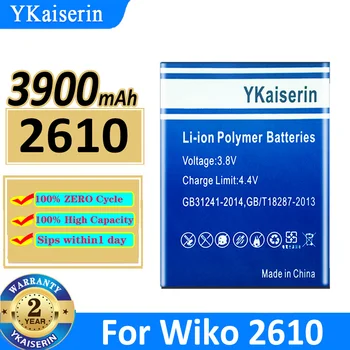 Батерия YKaiserin капацитет от 3900 mah за мобилен телефон Wiko 2610 Bateria