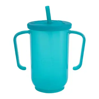 Бутилка за вода Sippy Cup, участието на Соломинками и капаци, които Предпазват от разливи, Преносими Чаши за напитки и Богат на функции