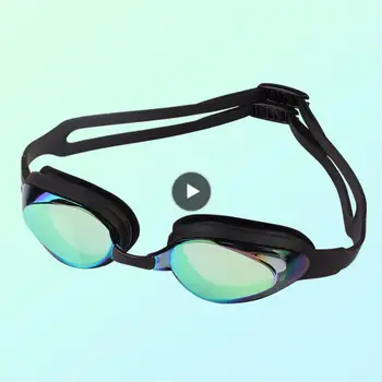 Водоустойчив очила за плуване, фарове за очила за гмуркане, професионални цветни очила за плуване, женски, мъжки