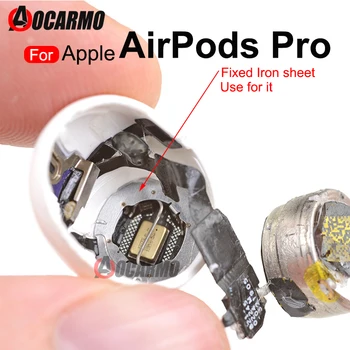 За Apple AirPods Pro, 2 бр., мрежа за микрофон, Защита от Прах, Желязна Плоча, резервни Части за ремонт на