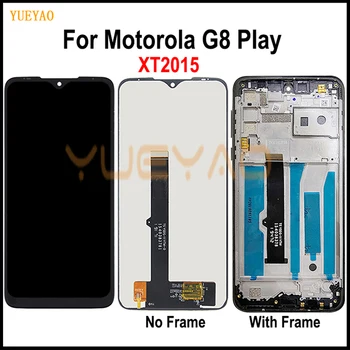За Motorola Moto G8 Play LCD дисплей с Сензорен екран Digiziter възли За Мото G8 Play XT2015 Резервни Части за Екрана