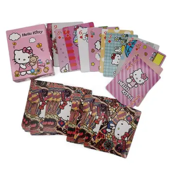 Колекция от карти за игра Hello Kitty Hello Kitty Момиче Сърце Прекрасни Идеи за забавни Пъзели игри с карти за игра kawaii