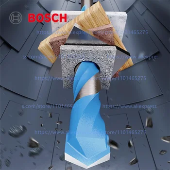 Многофункционални Строителни Бормашина Bosch HEX-9 за Зидария, Бетон, Дърво, Керамични плочки, Тренировка за Многофункционално Триъгълна Свредло От легирана