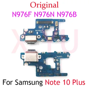 На оригиналния Samsung Galaxy Note 10 Plus Note 10 + 5G N976B N976N N976F N976V N976U USB Такса за Зареждане, докинг порт Гъвкав Кабел