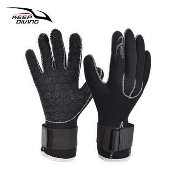 Нови 3 мм неопренови ръкавици за гмуркане за възрастни, черни мини Топли Ръкавици за подводен риболов, риболов, Плуване, гмуркане с шнорхел, сърф