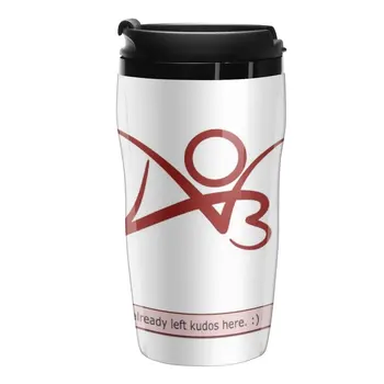 Новост Ao3, Слава и лого, Пътна Кафеена Чаша, Чаша за кафе, утайка от чаша за Еспресо, за запазване на топлината