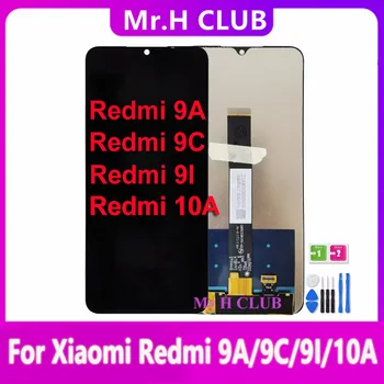 Оригинален За Redmi 10 LCD дисплей За Xiaomi Redmi 9A 9i Сензорен Дисплей, Дигитайзер, В Събирането, Замяна За Xiaomi Redmi 9C на Дисплея