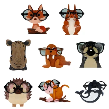 Поставка за очила Животни Рамка за очила Коледен подарък Дървени орнаменти