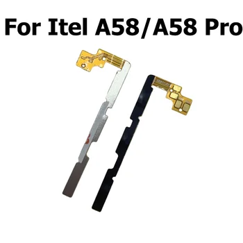 Резервни части За Itel A58 Pro Бутони за регулиране на силата на звука, Бутон за включване-изключване на Захранването, Гъвкав кабел