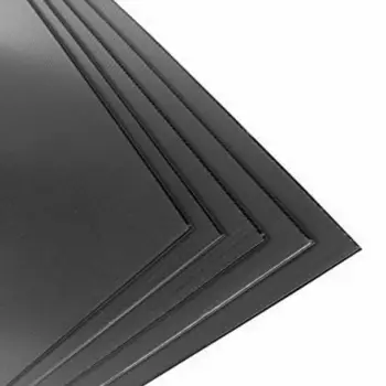 Черна дъска PVC Твърд Пластмасов Лист с Дебелина тънка Плоча 0,4/0,5/1 мм и Устойчивост на Корозия Изолация Украса Химическата промишленост