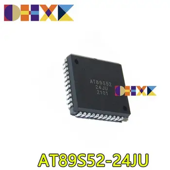 【10-5 бр.】 Нова оригинална опаковка AT89S52-24JU PLCC-44 8 KB флаш памет/чип на микроконтролера 24 Mhz